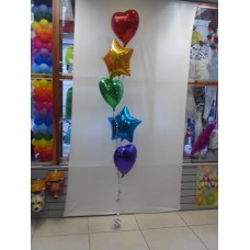 5 Foil Balloon Bouquets